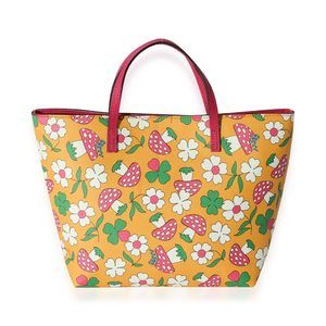 Gucci Multicolor Mushroom Print Canvas Kid's Tote